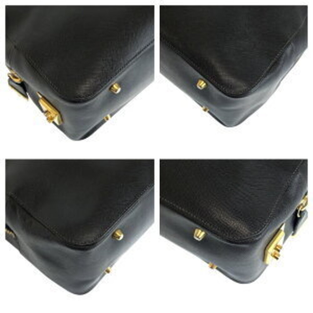 Prada tote black handbag bag Saffiano leather - Picture 3 of 10